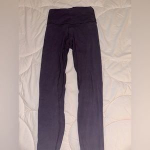 Lululemon eggplant/dark purple leggings